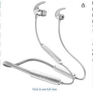 boAt Rockerz 255 Pro 60H Battery Fast Charge IPX7 Dual Pair Low Latency Magnetic Buds Stream Ad Free Music via App Support in Ear Bluetooth Neckband Wireless with Mic Earphones Moon White