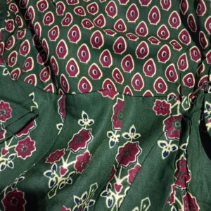 Private Label Women Green Colour kurti XL Size