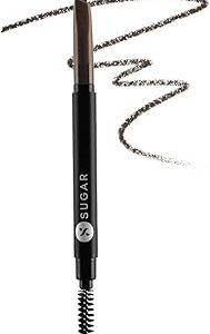 Sugar Cosmetics Arch Arrival Brow Definer with Spoolie 3 Point 5gm 03 Woody Scooby