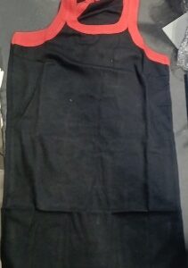 Private Label MAN BLACK FREE SIZE SANDO GENJI