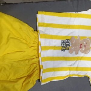 Private Label bady boy white yellow dress size 18