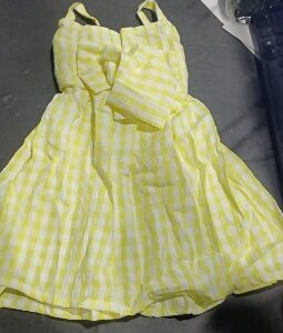 Private Label bady girl LT YELLOW dress size 16