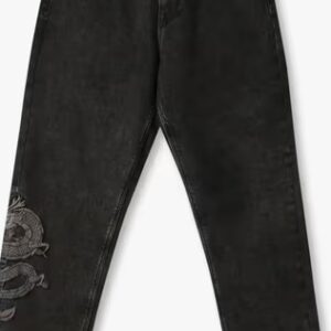 Boys Embroidered Slim Fit Jeans 8 TO 9 Y