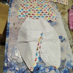Private Label kids panjabi and dhuti set white colour 16 size