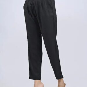 Private Label Women Tousar Pant Black Colour