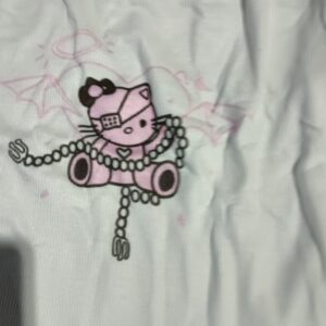 Glitsy Women White Colour top L Size