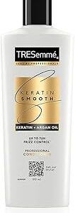 Tresemme Keratin Smooth Conditioner 190ml With Keratin Protein and Argan Oil
