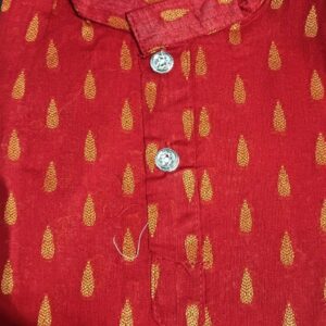 Private Label Baby Boy Maroon colour kurta set 18 size