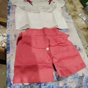 Private Label kids top and pant ser pink 22 size