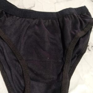 Private Label Black Colour 30 Size Womens Panty