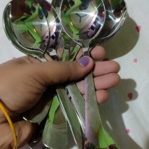 Private Label Ars cart stainless table soup spoon pack of 6