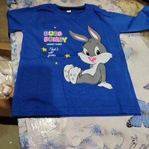 Private Label kids t shirt blue colour 12 to 18 month