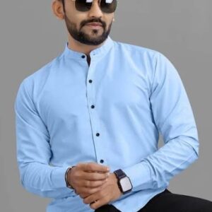 Vtexx Mens Xl Size Light Blue Colour Shirt Full Sleeve