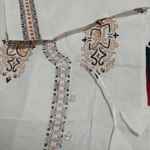 Private Label baby Boy White Colour Kurta Set 22 Size