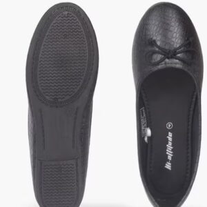 Women Croc Embossed Ballerinas 6