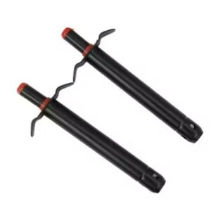 Private Label Easy Grip Metal Regular Gas Lighters for Gas StovesRestaurants Kitchen Use Gas Stove Lighter Color Black Pack of 2