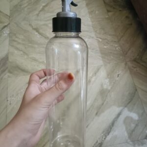 Private Label 900 ml Heavy Quality Plastic Oil Dispenser Bottle