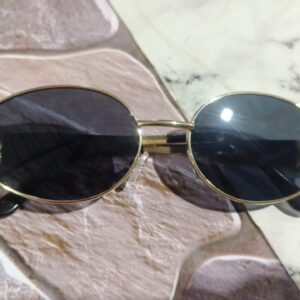 Private Label Oval Shape Sun Glass For Women Black