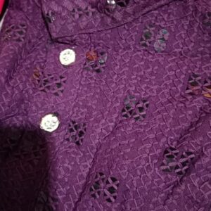 Private Label Baby Boy Kurta Set Purple Colour 22 size
