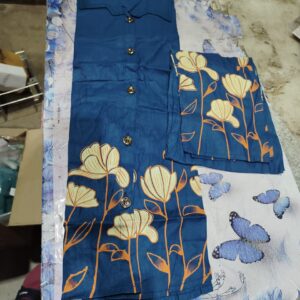 Private Label kids co order set blue colour 34 size