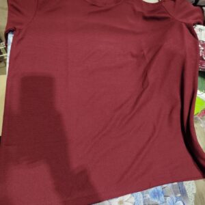Private Label mens t shirt maroon colour l size