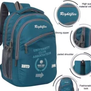 Private Label 34L Casual Waterproof Laptop Bag Men Women Blue