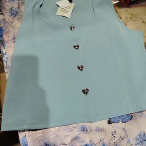 Divided womans top sky colour xl size