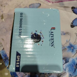 RAIVENS Adhar GPS Tracker for Aadhar Center USB GPS Receiver with USB Cable GPS 7.0 GPS Device Black