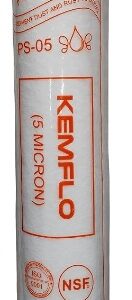KEMFLO Water Purifier Spun Filter Sand Filter Bowl Filter Polyproplane Filter Cartridge 5 MICRON White Pack of 1