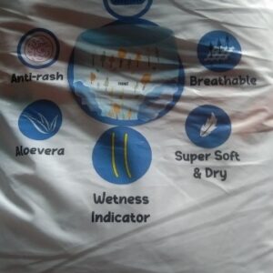 Jr.Sr. baby diaper Medium 7 12 Kg 36 Counts