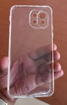 Private Label Clear Transparent Jelly cover for Xiaomi Mi 11