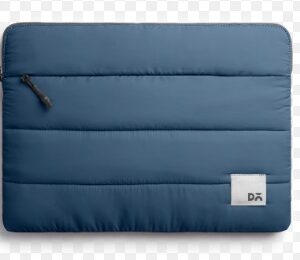 DAILY OBIECTS Space Blue Stria Laptop Sleeve Medium