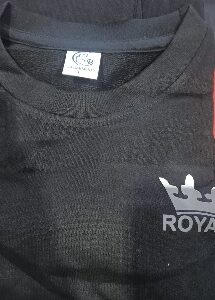 Private Label Mens Black T Shirts L Size