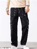 Private Label Mens Black Jeans Free Size