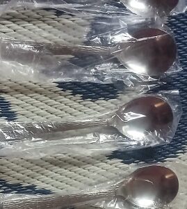 Private Label Steel Soup Spoon Set 4 pcs