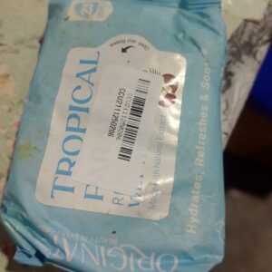 Tropical Originat 25 Wipes Sky Blue