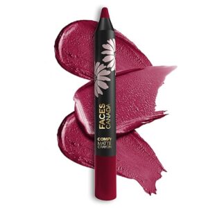 Faces Canada Comfy Matte Lip Crayon Lipsync 03 2 Point 8g