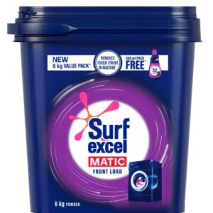 Surf Excel Matic Powder Front Load 6kg Plus 500ml liquid