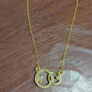 Private Label Golden Chain With Pendent