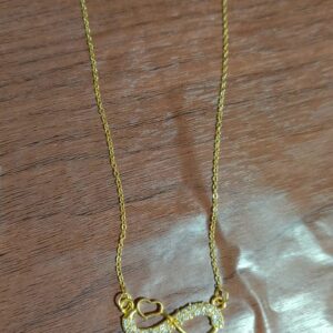 Private Label Golden Colour Chain With Pendent For Women