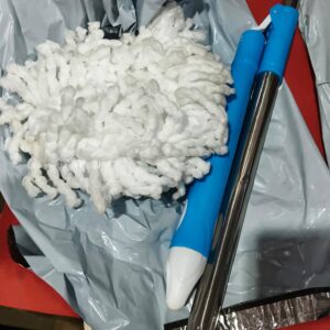 Private Label Stainless Steel Magic Spin Mop Floor Cleaner Stick Rod 360 Degree Rotating Spin Mop Handle