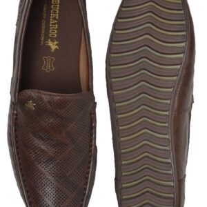 Buy Buckaroo Balzac Genuine Leather Brown Casual Shoes for Men 44 Size