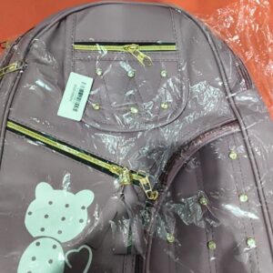 Private Label Ladies Stylish Bag Light Pink Colour With Stone work