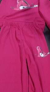stormclathg girl dress pinl size 5 to 6 y