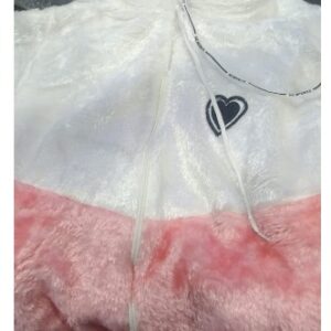 Private Label girl hoody pin white