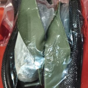 Jf And F Black And Green Colour Footwear For Women 38 Size