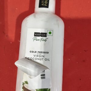 Kapiva Pure Foody Cold Pressed Virgin Coconut Oil 250 ml