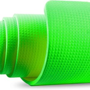 Private Label Steelbird Anti Skid Yoga Mat for Men and Women Green Colour