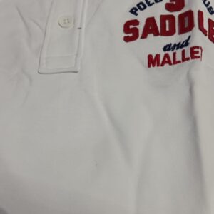 Saddle And mallet White Colour TShirt L size