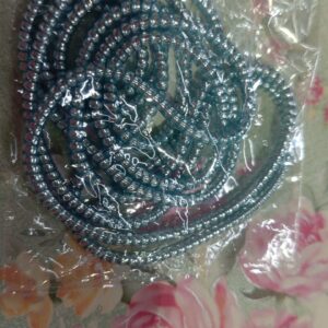 Private Label Sky Blue Spiral Cable Protector Pack of 1